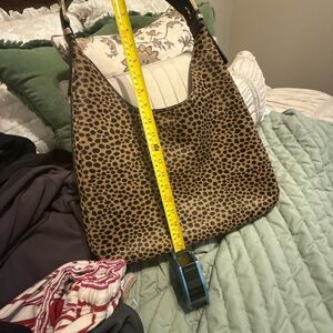 Michael Kors Leopard Print Hobo Bag
